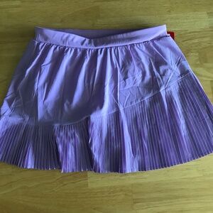 BRAND NEW - SPANX - Yes, Pleats! Skort, 14" - color LAVENDER